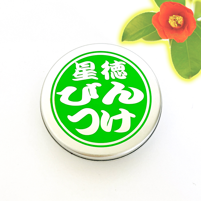 缶入り椿油鬢付け油 外観